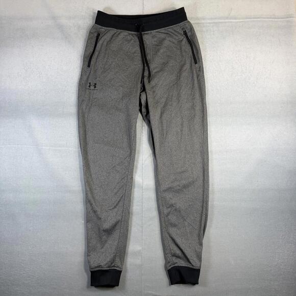 Under Armour Sportstyle Jogger Sweatpants Mens Medium Gray Loose Coldgear - Picture 1 of 5